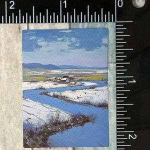 🌀10/$10🌀 Oil Painting Reusable Vinyl Sticker Decal